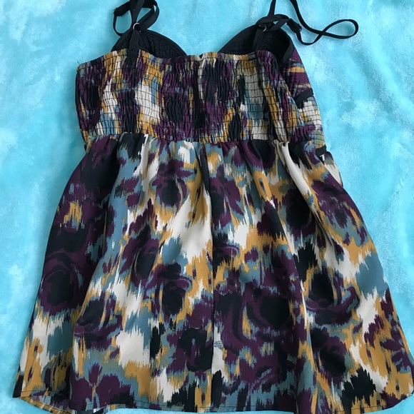 Tank top with floral design - Picture 4 of 4